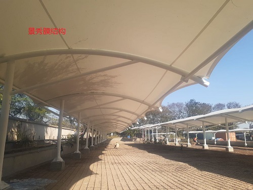 溫州收費(fèi)站膜結(jié)構(gòu)停車棚