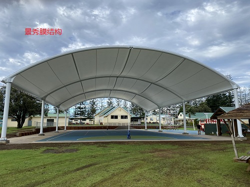 膜結(jié)構(gòu)籃球場