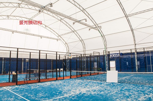 遮陽棚羽毛球館搭棚